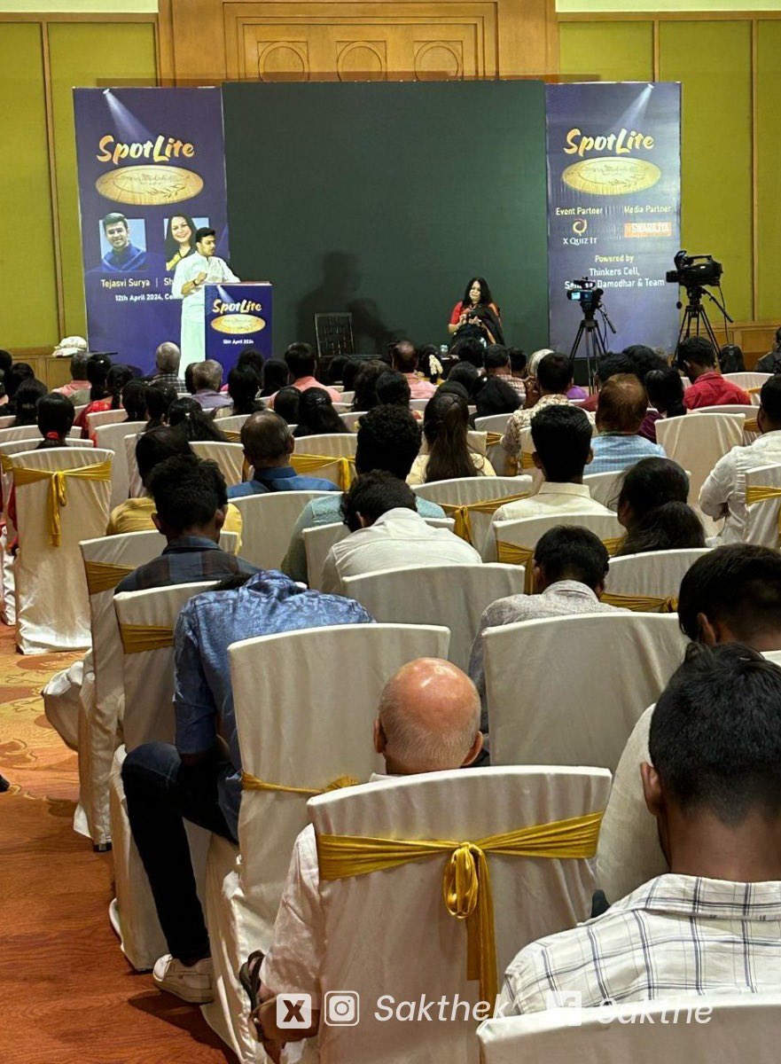 The Entrepreneurs' meeting in Coimbatore with @Tejasvi_Surya and @ShefVaidya was a big success, organized with the help of BJP Thinkers Cell State President @AstroSehlvi @theverandahclub Team. I helped coordinate this event with them. The meeting led to interesting discussions…