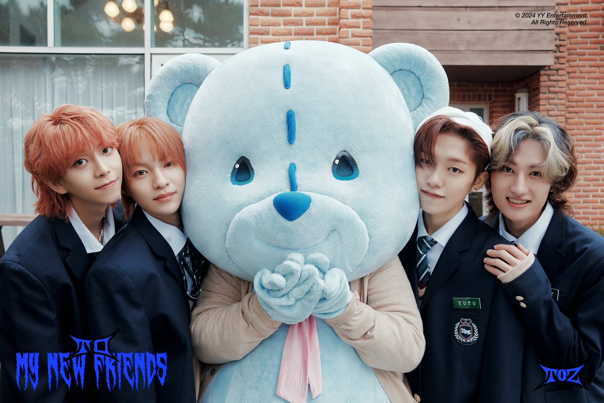 TOZ_YYent's tweet photo. TOZ(티오지) Korea 1st Mini Album

【𝑇𝑂 𝑚𝑦 𝑛𝑒𝑤 𝑓𝑟𝑖𝑒𝑛𝑑𝑠】
Concept Photo #1

#안토니 #하루토 #유토 #타쿠토
#ANTHONNY #HART #YUTO #TAKUTO 

👟2024.05.02 THU 12PM (KST)

#TOZ #티오지
#TO_my_new_friends
#TOZ_KOREA_1ST_MINI_ALBUM https://t.co/EYtjSOEn4h