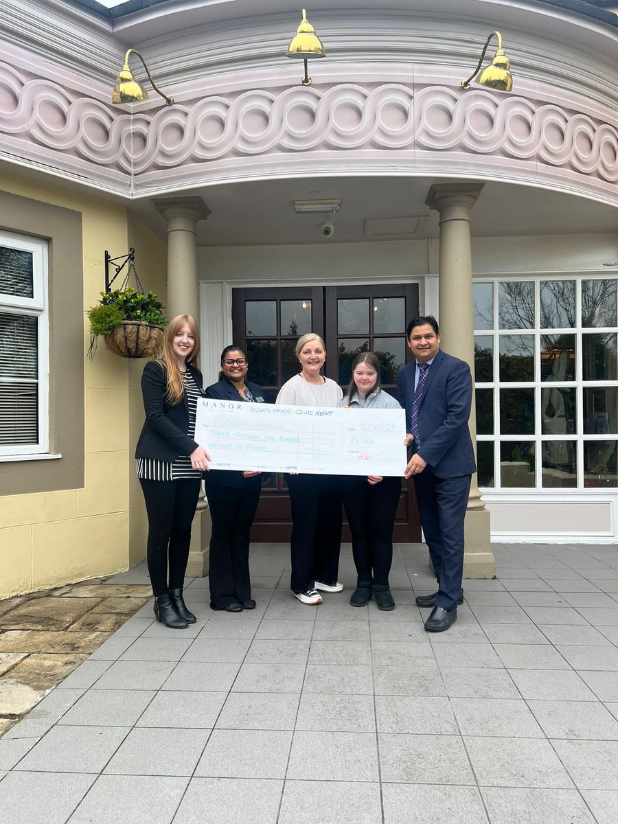 Reigate Manor (@reigatemanor) on Twitter photo Our latest quiz night supporting local charity <a href="/psdsinfo/">PSDS</a> raised over £3000. Thank you to everyone who attended and made the evening such a success 🙌 Our latest quiz night supporting local charity <a href="/psdsinfo/">PSDS</a> raised over £3000. Thank you to everyone who attended and made the evening such a success 🙌