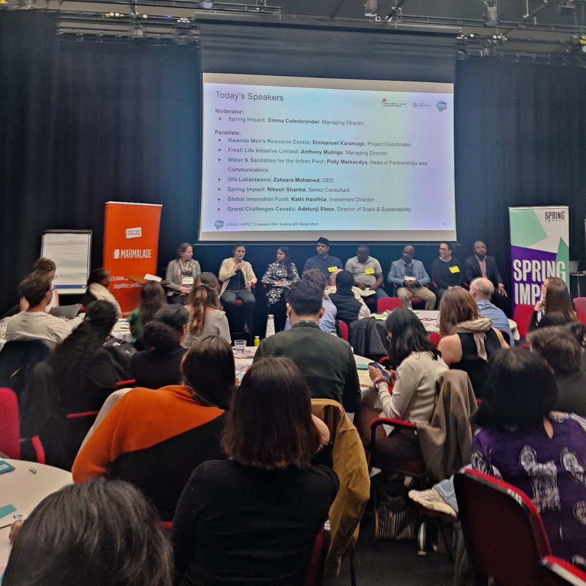 rwamrec's tweet photo. Yesterday, our #Bandebereho project coordinator animated an inspiring session on scaling up a project with the government at the Skoll World Forum side event organized by @GlobalInnovFund and @gchallenges. It was an incredible opportunity, and we are proud to have participated. https://t.co/LK0Sb4Jker