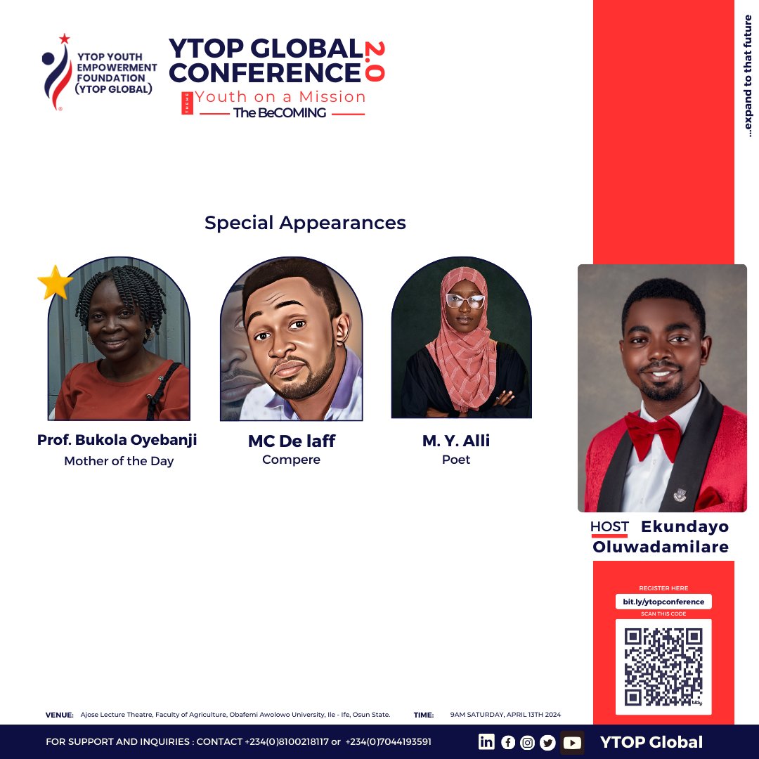 #YouthonAMission 
#beCOMING2024

32 universities in a location
7 countries coming together

@YTOPGLOBAL
...expand to that future

#iamytop #ytopglobal #GlobalChangeMaker #beCOMING2024 #sdgs2030 #youthleadership #youthinaction #PositiveImpact #BrighterFuture