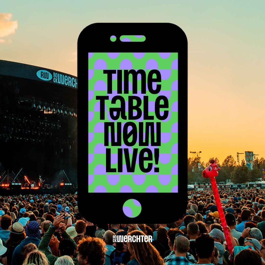 The #RW24 timetable is now live! Mix and match your favourite acts to create your perfect Rock Werchter. Explore it first in the Rock Werchter app powered by Proximus. Download it now: shorturl.at/cknwL

Don't miss out, get your festival ticket now: rockwerchter.be