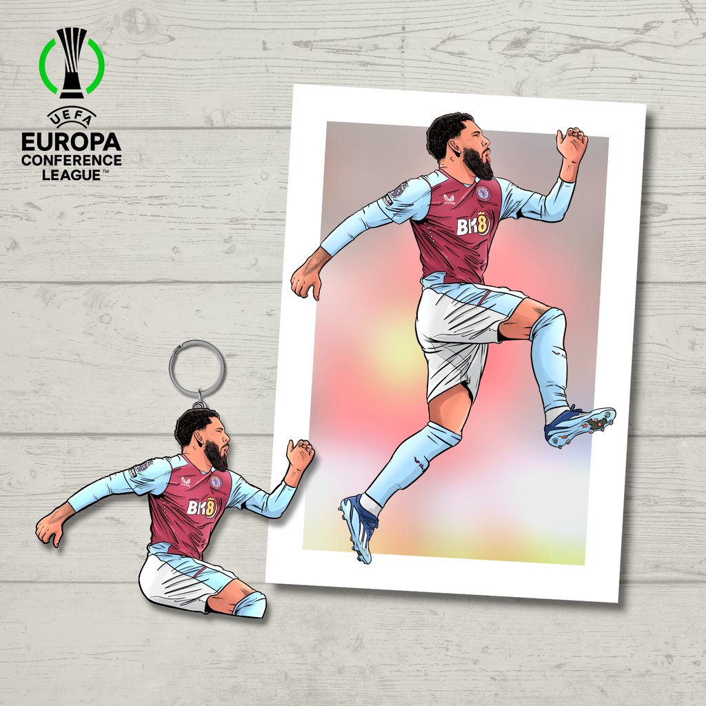 #AVFC fans The offer for this is still available... Order the Douglas Luiz Keyring today and get a free A6 Print to match... Don't worry if you've already ordered one, I'll give everyone one 😉 #UefaConferenceLeague #Villa