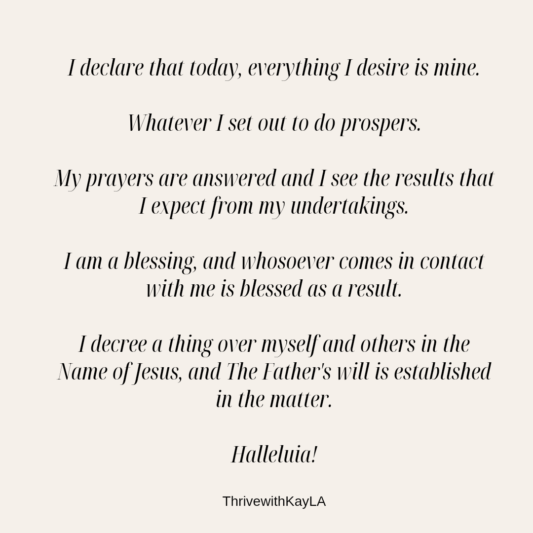 ThrivewithKayla's tweet photo. John 14:13 NKJV
And whatever you ask in My name, that I will do, that the Father may be glorified in the Son.
#fridaydeclaration
#injesusname
#possibilitiesinchrist
#thrivewithkayla
#globalhrconsulting
#thriveinjesusname https://t.co/hs8zuOFi27