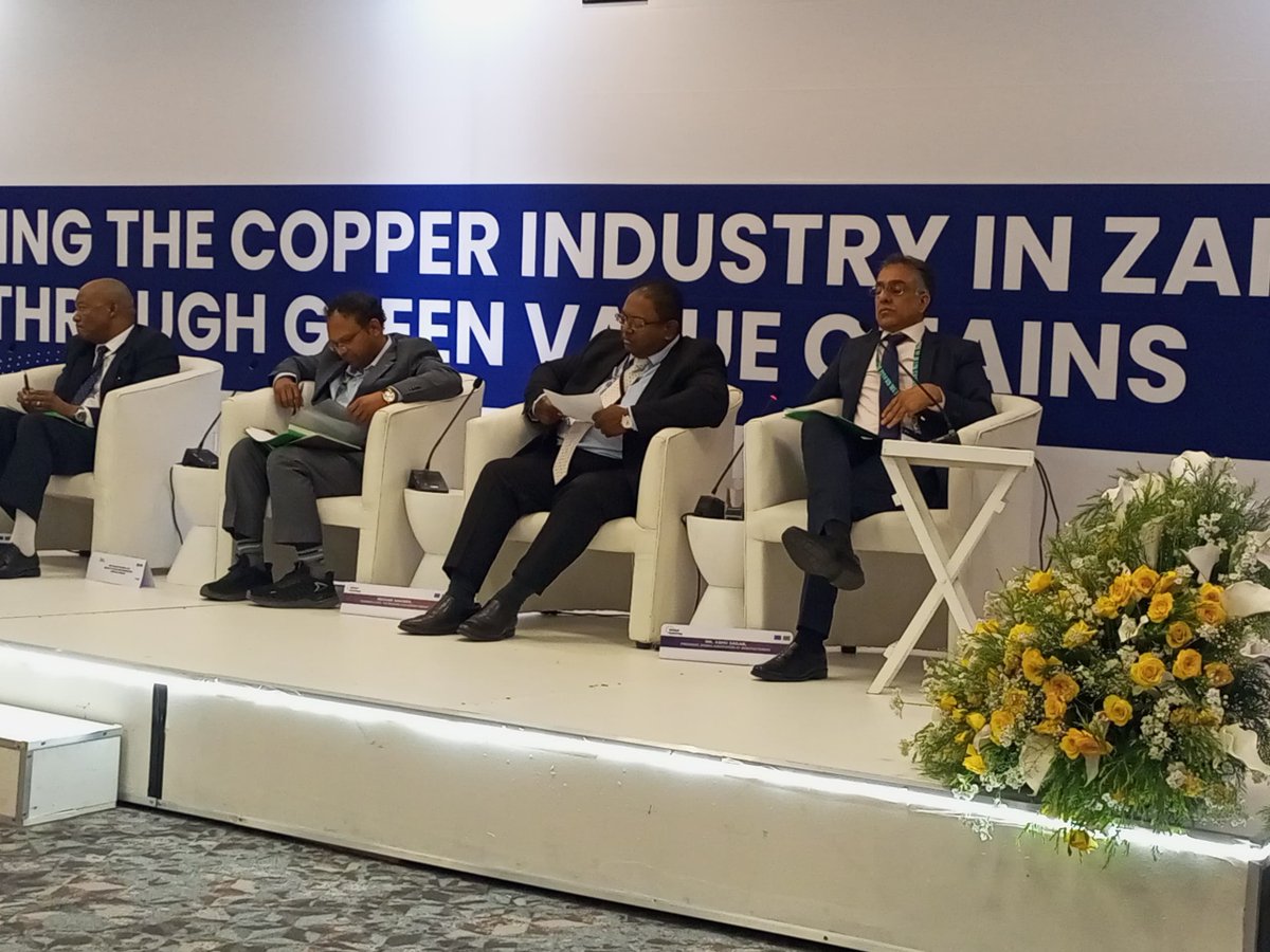 ZambiaMfg's tweet image. Our President, Mr. Ashu Sagar, joined a dynamic panel yesterday at the European Union in Zambia Business Forum. The discussion focused on &quot;Opportunities in the Downstream Sector&quot;, a vital area for adding value to Zambia&apos;s mining industry.

#MiningIndustry #WeAddValue #EUZBF