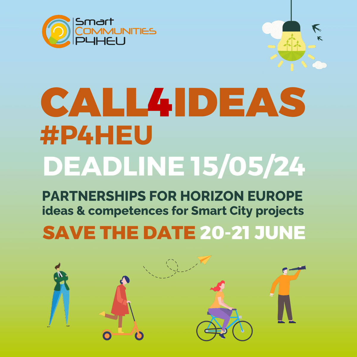 SmartCommunitiesTech (@cluster_smart) on Twitter photo Interested in #smartcities projects and topics?
Join us at Partnerships for Horizon Europe event and register to be a speaker
โถ bit.ly/3VT1oIz #P4HEU #HorizonEU
#Call4ideas #OpenCall #P4HEU
<a href="/piemonteinnova/">Fondazione Piemonte Innova</a> <a href="/EEN_EU/">Enterprise Europe Network ๐ช๐บ</a> <a href="/EEN_Italia/">Enterprise Europe Network Italia</a> Interested in #smartcities projects and topics?
Join us at Partnerships for Horizon Europe event and register to be a speaker
โถ bit.ly/3VT1oIz #P4HEU #HorizonEU
#Call4ideas #OpenCall #P4HEU
<a href="/piemonteinnova/">Fondazione Piemonte Innova</a> <a href="/EEN_EU/">Enterprise Europe Network ๐ช๐บ</a> <a href="/EEN_Italia/">Enterprise Europe Network Italia</a>
