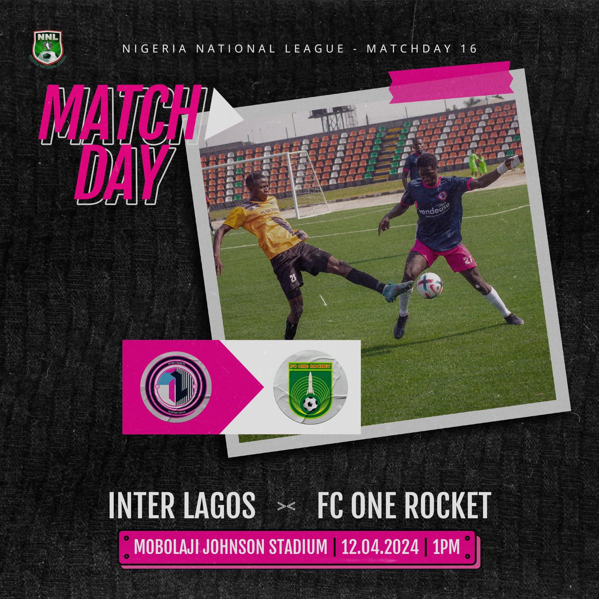 MatchDay 16 is here!! Let’s Go InterLagos ⚽️🪁