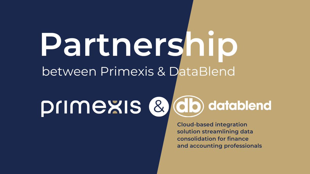Primexis's tweet image. #Partnership Primexis est partenaire #DataBlend, plateforme Cloud de gestion et d&apos;intégration de données🤝
 
Ce partenariat témoigne de notre volonté de toujours proposer à nos clients des solutions innovantes, efficaces et évolutives.

#Cloud #Finance #Consolidation #ERP #iPaaS