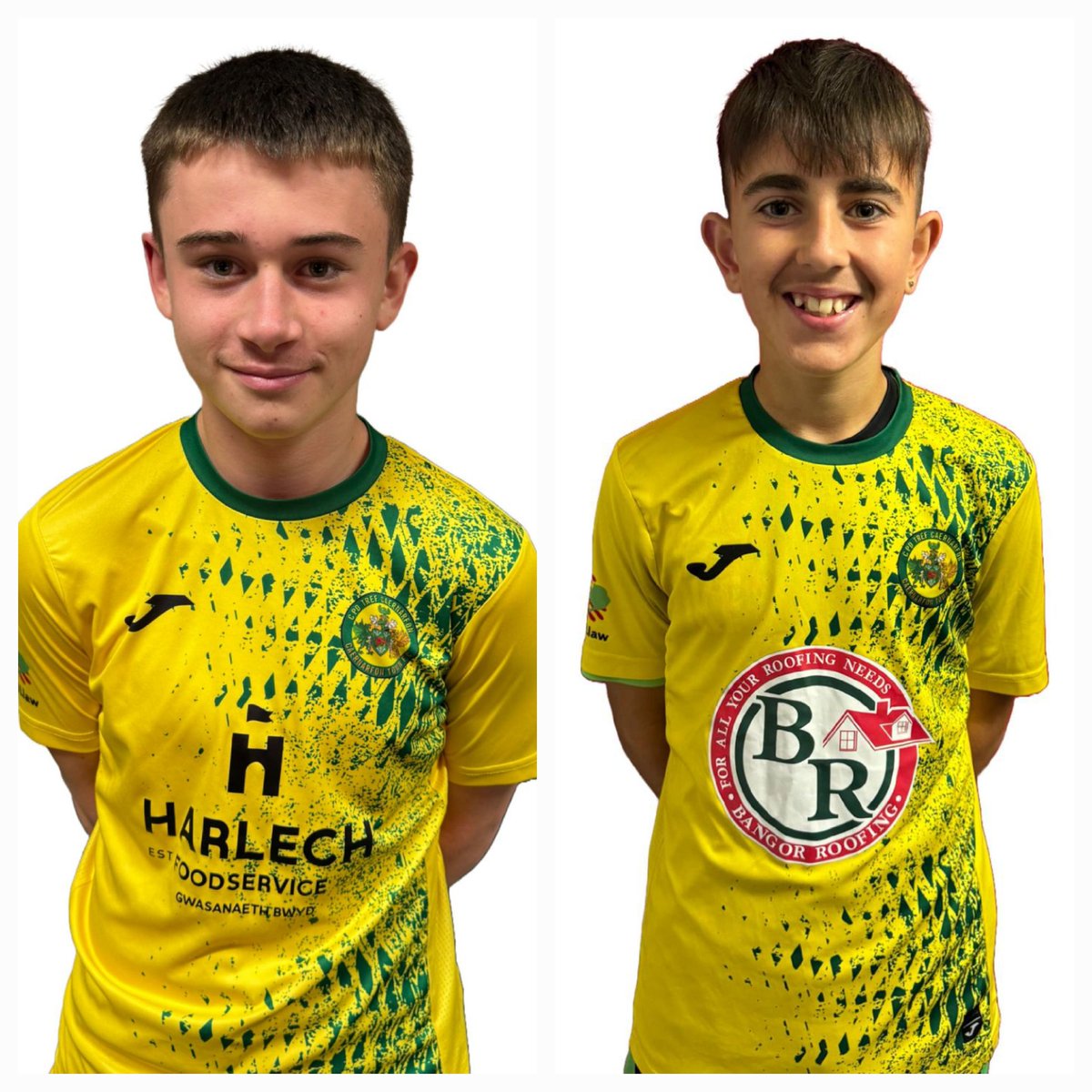 Congratulations to @CfonTownAcademy players Monty and Jac who represented @FAWales National 2009, and 2010 squads in games v @BristolCity #development #future