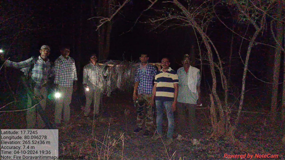 These are the deadly wire traps laid by villagers to trap wildlife which were seized by our green heroes from Gudur range of Mulugu #Telangana while controlling the first fire and visiting the water sources around 7.30 PM . Well done 👏Team Gudur WLM Chandrasekhar and field team…