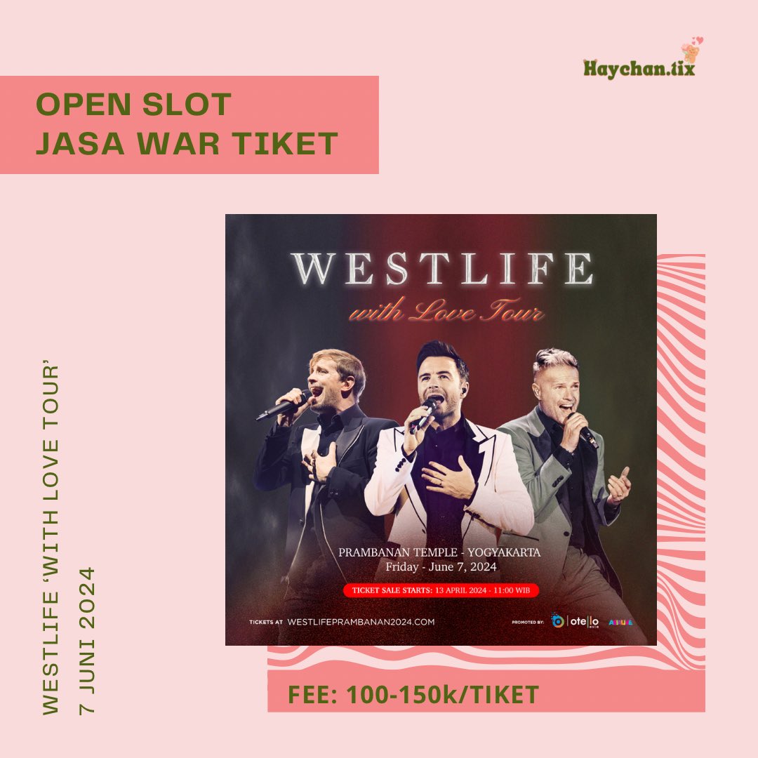 Haychan.tix | JASTIP & JASWAR TIKET tweet media