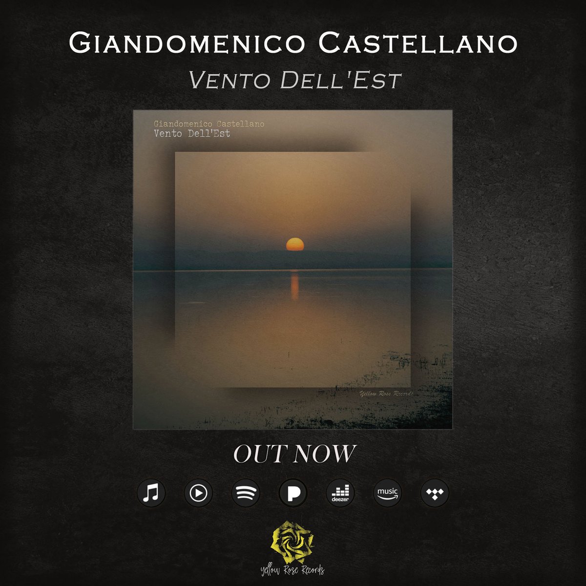 'Vento Dell'Est' is a contemporary piano tune by Giandomenico Castellano, a pianist and composer from Southern Italy. 'Vento Dell'Est', which translates to Wind from the East, is inspired by his feelings for his Ukrainian girlfriend. Check it out here: YRR.fanlink.tv/Giandomenico_C…