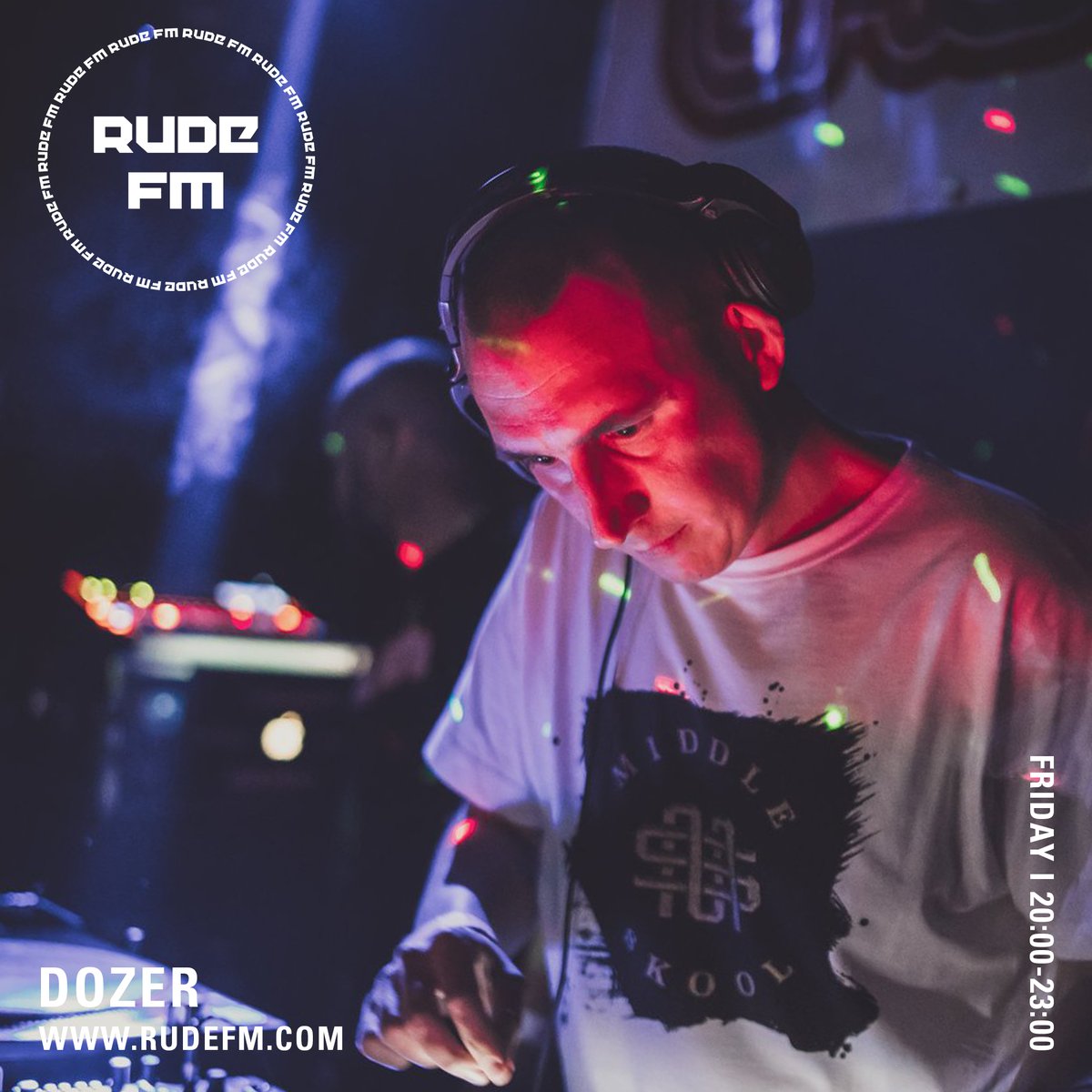 DozerDJ's tweet image. Catch me back on the mighty @RudeFM today (Friday) with an extended show 8-11.

Lock via the website at rudefm.com

Text the studio on 07934 756 882 or join the Chat on website