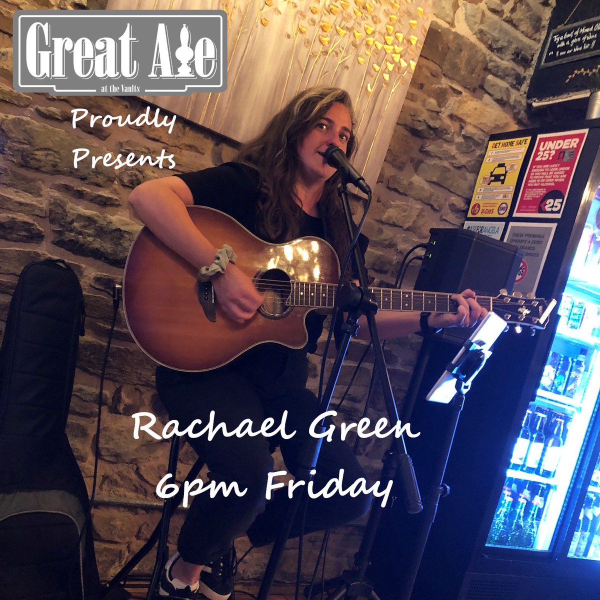 🎸Friday Feeling🕺🏼 Join us from 6pm for Rachael Green, playing all your favourites to kick off your weekend🎸 Work day wind down 5-7 10% off pints🍻&🍷wine & 2 (same) cocktails for £8🍸🍸 #friday #friyay #livemusic #bolton #boltonvaults #letsgobolton #realalebar #beer #music