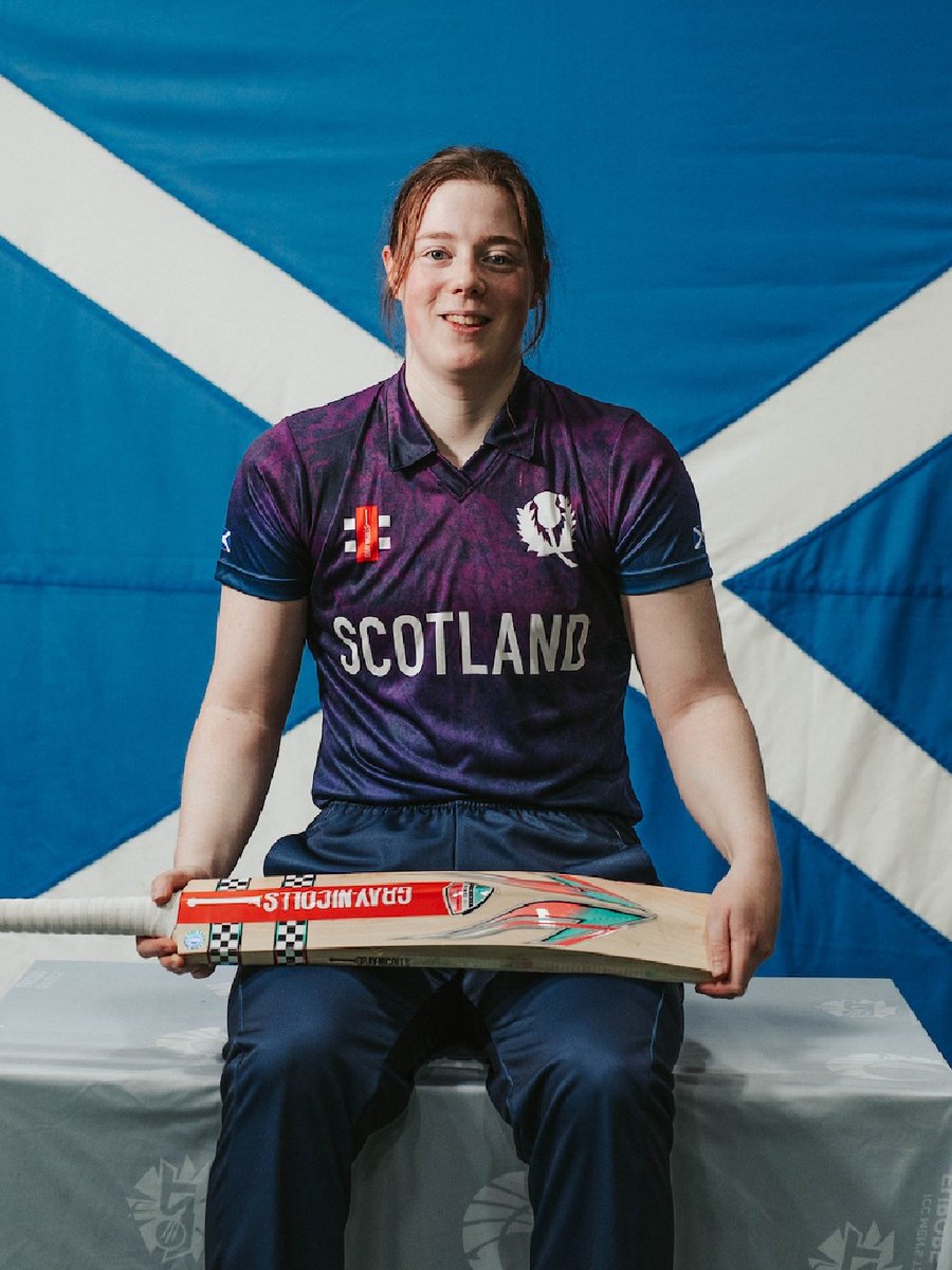 The new @cricketscotland bilateral shirt has landed! This one is absolutely cooking. Available May '24.
