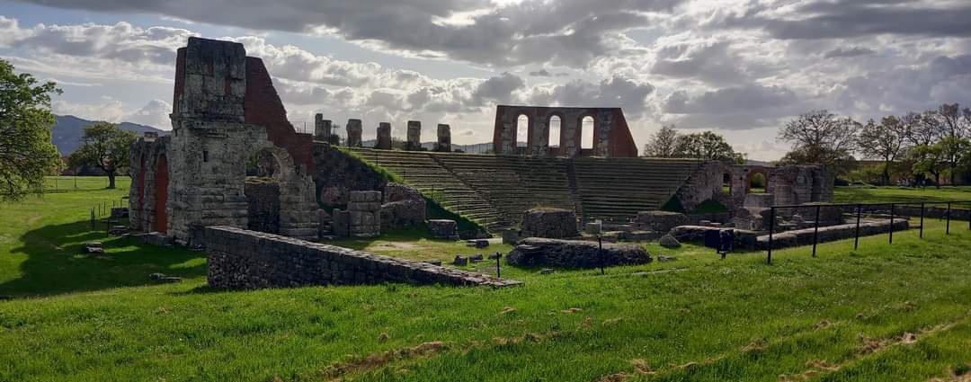 Umbria, Gubbio, teatro romano