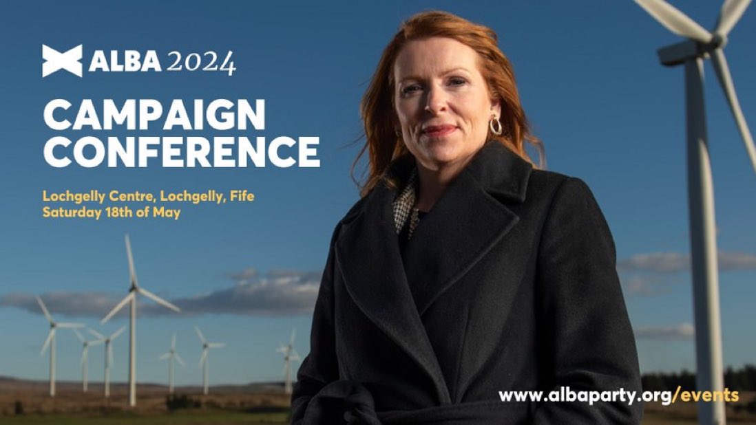 🏴󠁧󠁢󠁳󠁣󠁴󠁿 Join @AshReganALBA at our Campaign Conference next month. 🎟️ Tickets: albaparty.org/alba_spring_co… #ALBAforIndependence | #ALBA2024