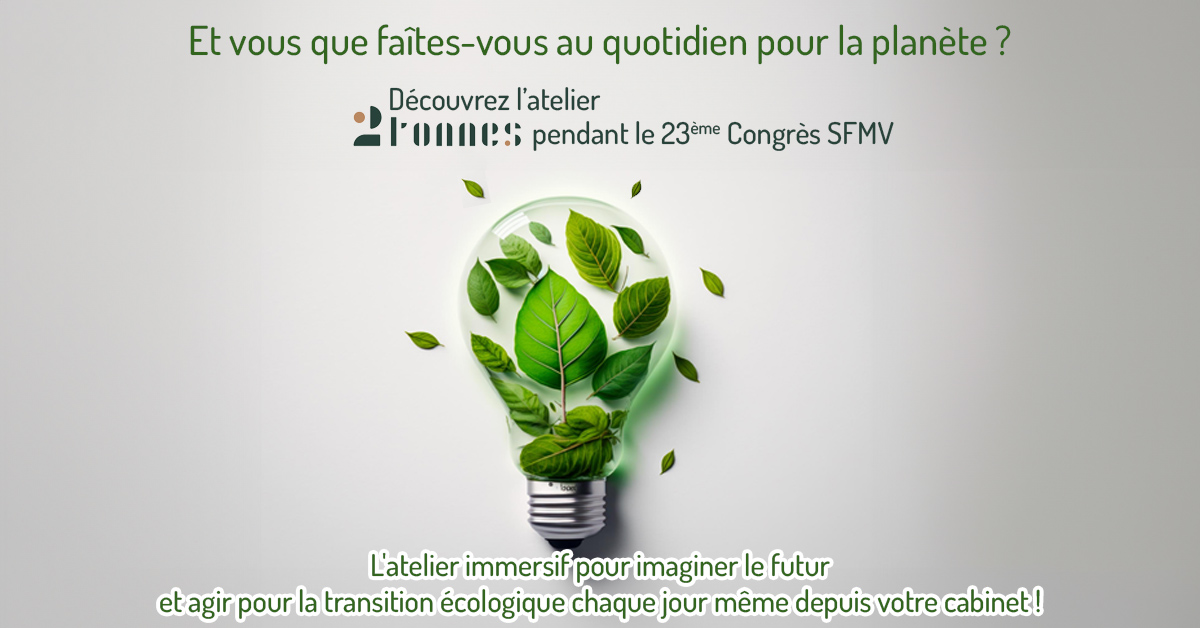 Le 23ème congrès SFMV de Dijon sera tourné vers l'avenir, vers l'écologie, vers la santé environnementale... Découvrez les leviers individuels et collectifs de la transition écologique, et identifiez le rôle que vous pouvez y jouer ! congres.sfmv.fr