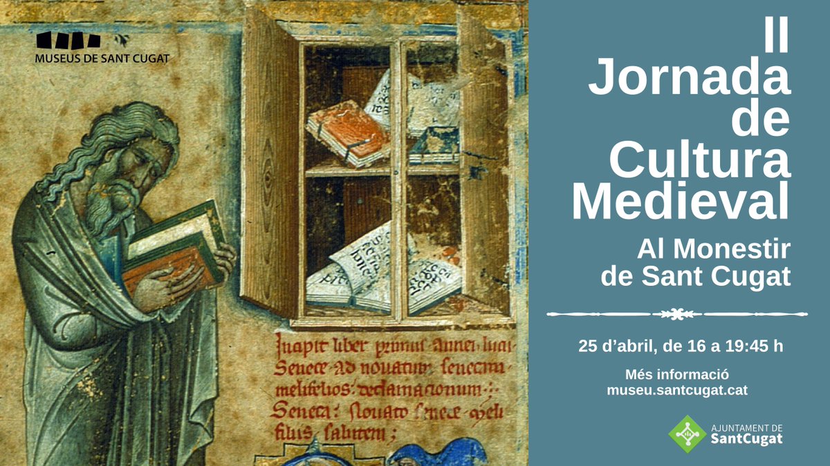 ⛪️La II Jornada de Cultura Medieval i la presentació d’una audioguia infantil seran els actes centrals del Dia Internacional dels Monuments i Llocs Històrics. També s’ha programat un joc de pistes familiar per descobrir els secrets del Monestir #SantCugat premsa.santcugat.cat/cultura/la-ii-…