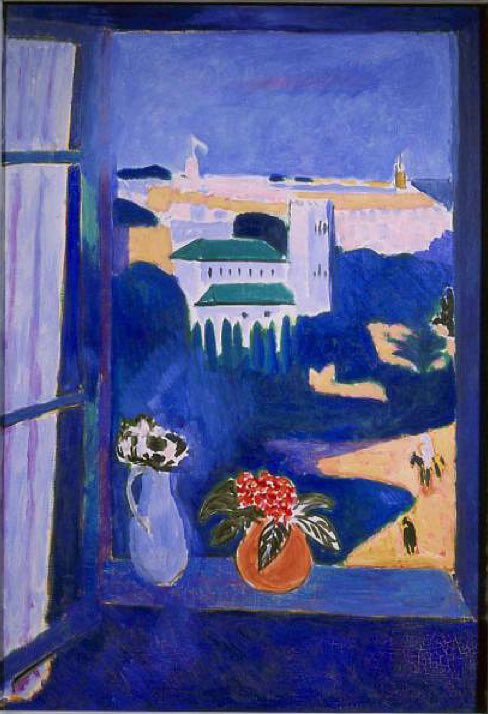 “Matisse did not travel to see places, but to see light, to restore, through a change in its quality, the freshness it had lost as a result of being seen day after day” - Pierre Schneider 🖼️ Window at Tangier (1912)