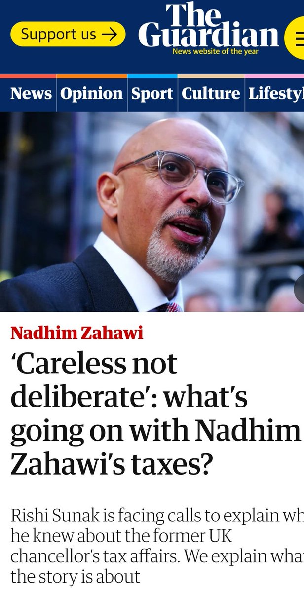 In light of the fake allegations against Angela, would now be a good time to investigate Zahawi ?