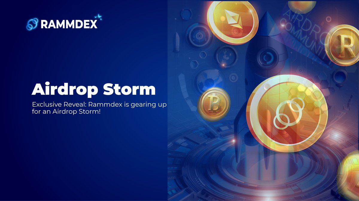 RAMM @RammDex🦋 Risk Automated Market Maker Exclusive Reveal: Rammdex is gearing up for an Airdrop Storm! 🚀 The excitement rippling through the community cannot be contained: WHEN WILL THE AIRDROP TAKE PLACE? To ease your anticipation, Rammdex is ready to unleash a spectacular
