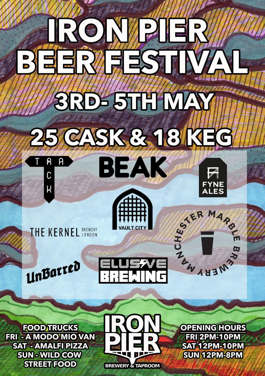 The beers have started to arrive for our spring beer festival. A great lineup of beer from some fantastic breweries.