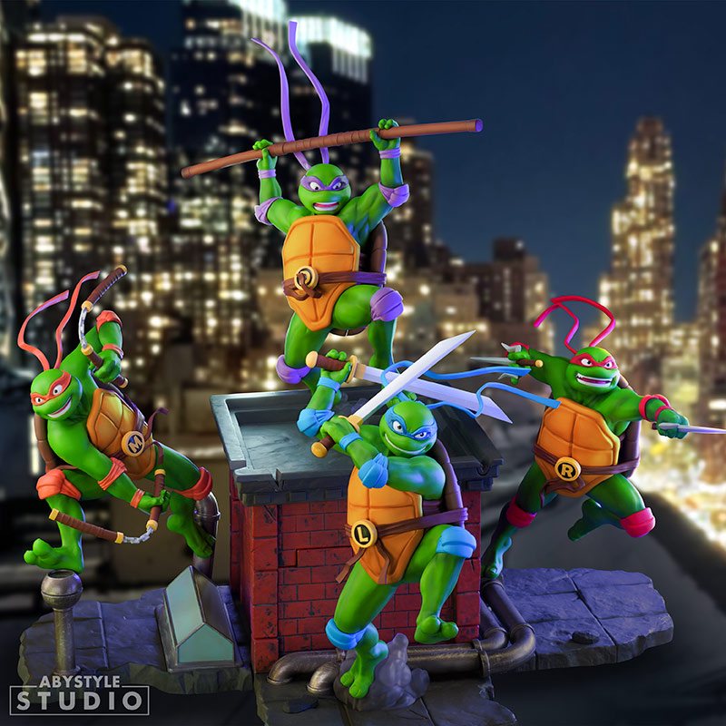 [PRE-ORDER] 💥 You can now pre-order our DONATELLO & RAPHAEL figurines, which will join Leonardo & Michelangelo, already available! ▶️ Pre-order link (Europe): abystyle.com/fr/203-figurin… ▶️ Pre-order link (USA): abystyle.us/collections/te… Expected to arrive by the end of June!