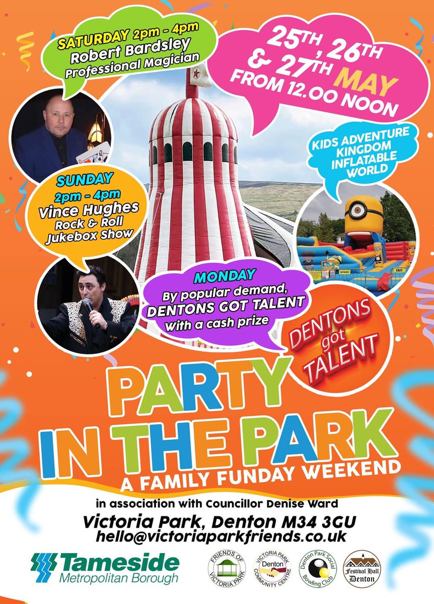 Discover Denton (@tonymor76340997) on Twitter photo It’s Party Time in VICTORY PARK DENTON TOWNS COMMUNITY HUB <a href="/ClubDenton/">Denton Victoria Park Bowling Club</a> <a href="/Dentonmanc/">What about Denton</a> <a href="/TaylorOlwyn/">Debdale Park Bowling</a> @DCC_News <a href="/GwynneMP/">Andrew Gwynne MP</a> <a href="/WeActTogether/">Action Together</a> <a href="/TamesideCouncil/">Tameside Council</a> <a href="/RotaryTameside/">TamesideRotary</a> <a href="/DWCommunityCent/">Denton West Community Centre</a> <a href="/abouttameside/">About Tameside</a> <a href="/tamesideradio/">Tameside Radio</a> @GMPTamesideS #Tameside #Denton It’s Party Time in VICTORY PARK DENTON TOWNS COMMUNITY HUB <a href="/ClubDenton/">Denton Victoria Park Bowling Club</a> <a href="/Dentonmanc/">What about Denton</a> <a href="/TaylorOlwyn/">Debdale Park Bowling</a> @DCC_News <a href="/GwynneMP/">Andrew Gwynne MP</a> <a href="/WeActTogether/">Action Together</a> <a href="/TamesideCouncil/">Tameside Council</a> <a href="/RotaryTameside/">TamesideRotary</a> <a href="/DWCommunityCent/">Denton West Community Centre</a> <a href="/abouttameside/">About Tameside</a> <a href="/tamesideradio/">Tameside Radio</a> @GMPTamesideS #Tameside #Denton