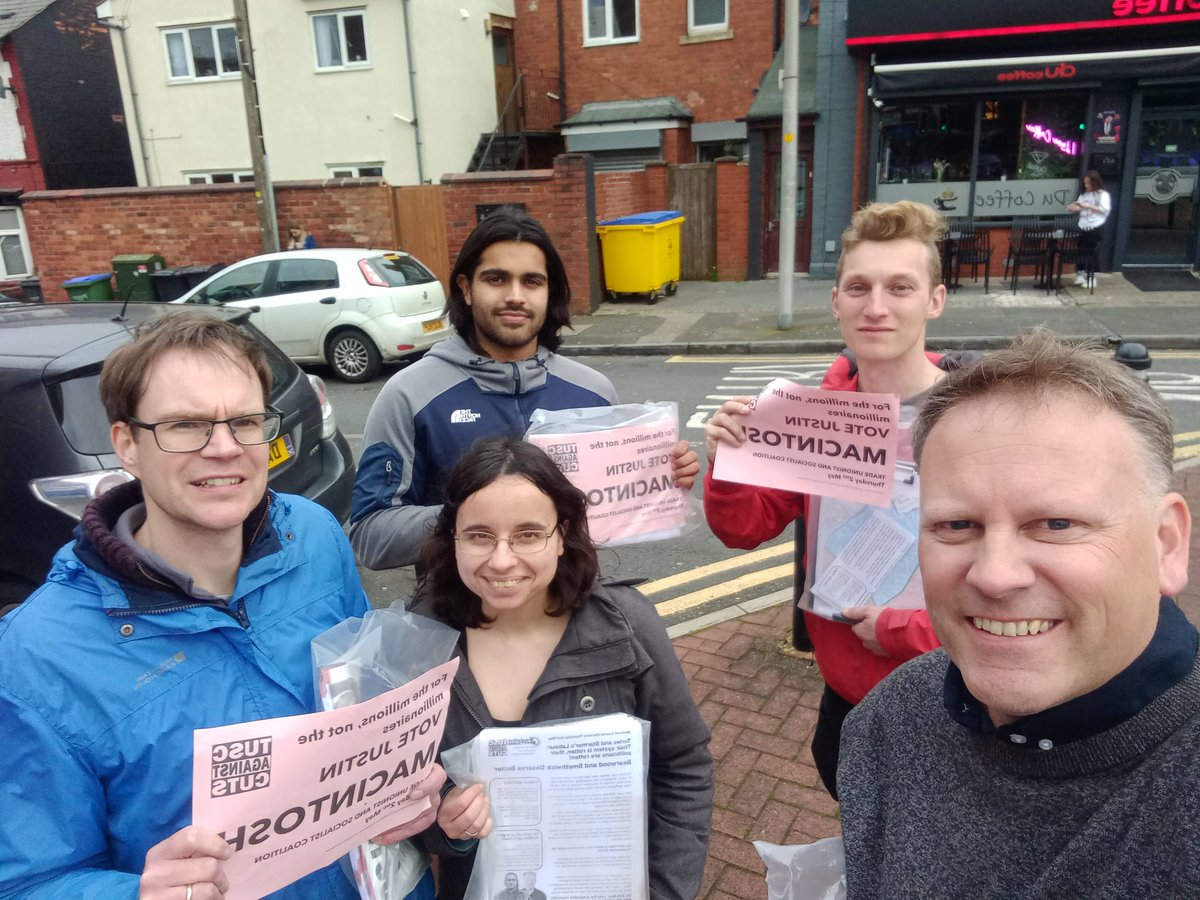 'We need to get the Tories out - but Labour's not Labour any more'

We couldn't have put it better than that bloke in Bearwood yesterday evening when we were out speaking to people about the upcoming Sandwell council elections.