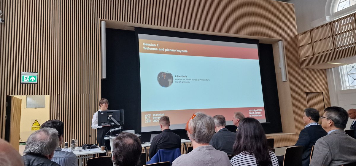 A fabulous first day of <a href="/CIBSE/">CIBSE</a> #technicalsymposium - full attendance and really interesting, informative presentations from a real breadth of topics and expertise. Really looking forward to day 2 <a href="/WSofArchi/">Welsh School of Architecture</a> <a href="/cardiffuni/">Cardiff University</a> <a href="/ManosPeris/">Manos Peris</a> <a href="/LCBE_WSA/">LCBE_WSA</a> #netzero2050