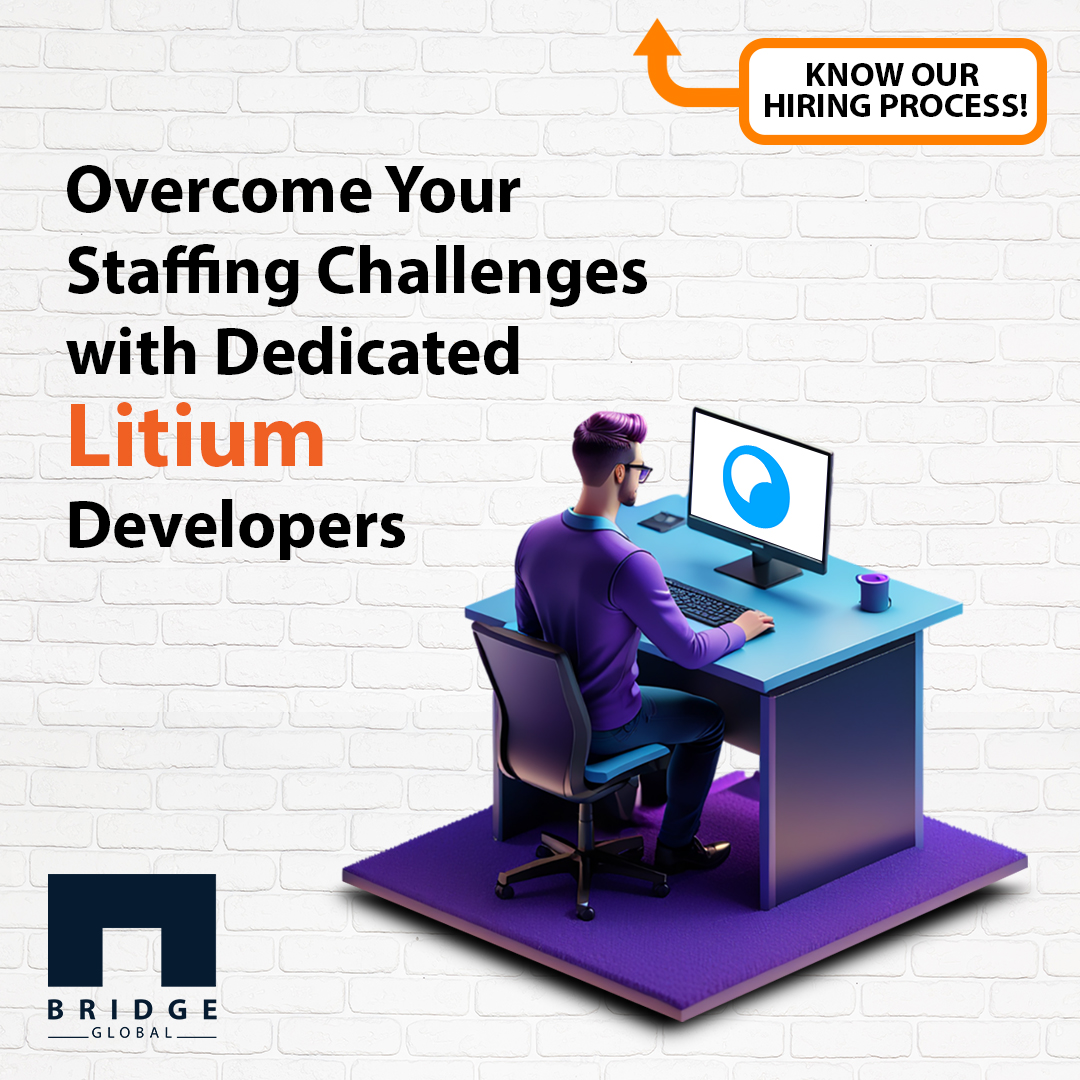 Handpick the right team of dedicated Litium developers from our talent pool to overcome your in-house skill gaps and project challenges! Schedule a developer interview today! bridge-global.com/hire-developer… #Litium #ecommerce #dotnetdeveloper #fullstackdeveloper #dedicateddevelopers