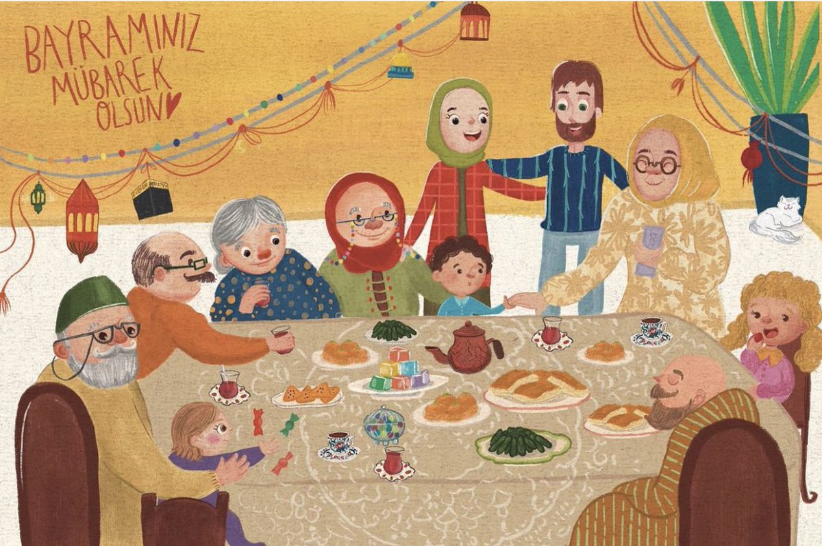 Iydiniz sa’id, ömrünüz mezîd, her rûzunuz bir ıyd olsun 🌙