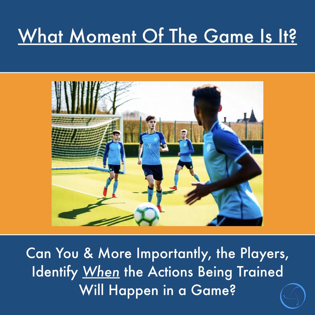 What moment of the game is this?

Do players understand when and why to use certain skills? 

#ClubDevelopment #CoachDevelopment #YouthDevelopment