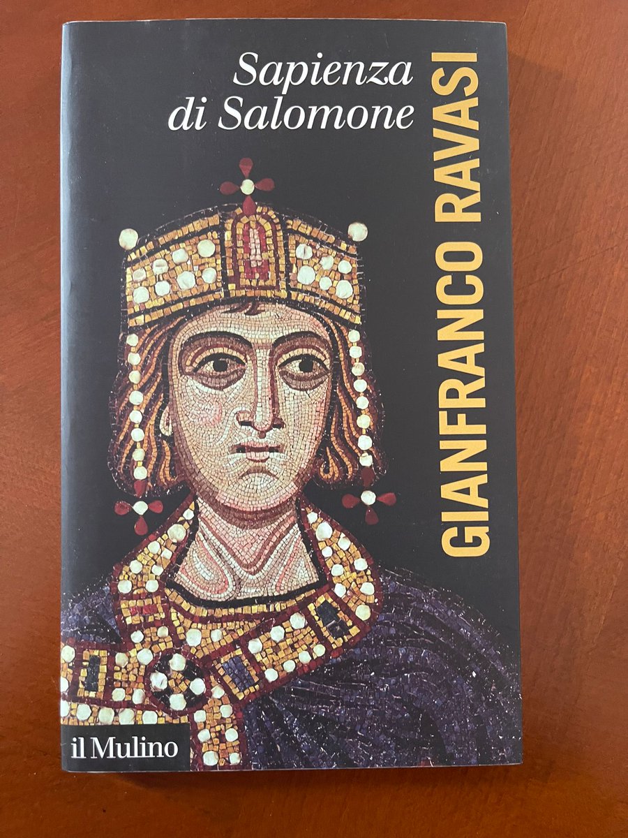 Il libro di oggi: 📔 Sapienza di Salomone - Gianfranco Ravasi #leggere #libridellacultura #12aprile #cultura #librodelgiorno
