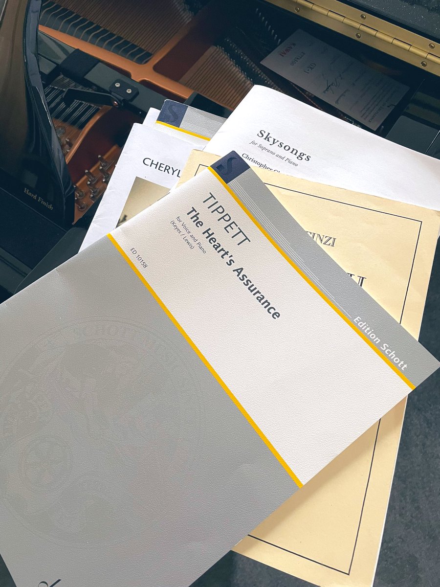 Off to join the fun @LudlowEngSong and taking this lot with me! 🎼 11am, Saturday: ‘Marching through time’ #Tippett #Finzi #Novello @CherylHoad @cfchurcher 🎼 4.30pm, Saturday: #Tippett Boyhood’s End 🎼 2.30pm, Sunday: ‘A #Stanford Celebration’ (#Parry #Clarke #Howells et al)