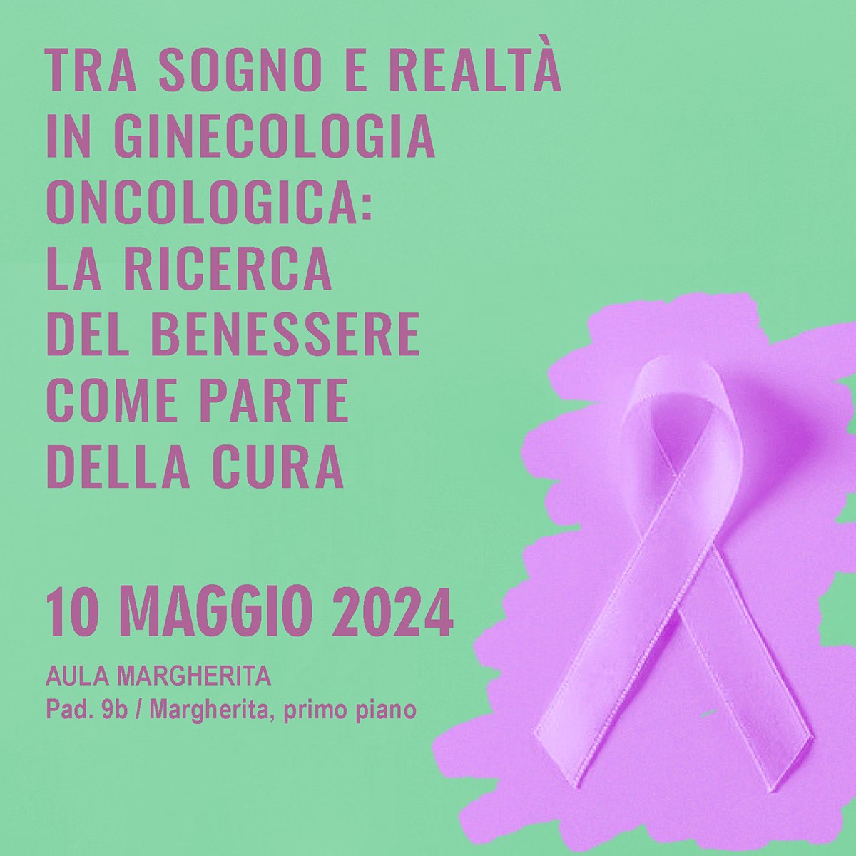 🔴 Save The Date! 👉 Il 10 maggio a partire dalle 9.30 si svolgerà, nell’Aula Margherita del Centro nascite al padiglione 9 di AOU Careggi di Firenze, l’evento “Tra sogno e realtà in ginecologia oncologica: la ricerca del benessere come parte della cura”. Vi aspettiamo!