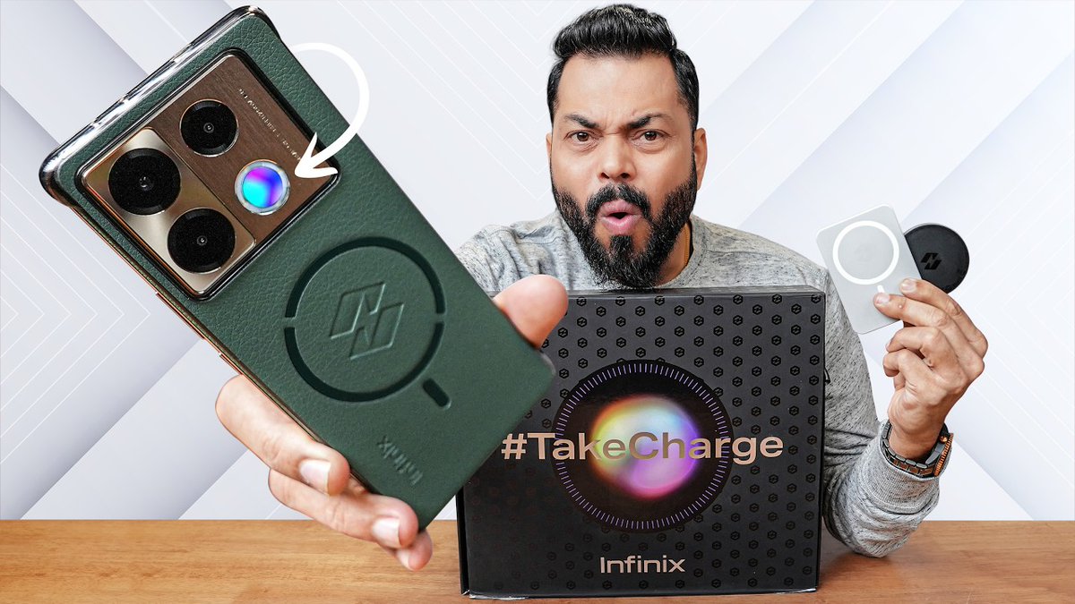Infinix Note 40 Pro 5G Unboxing & First Look ⚡Complete Charging Solution Ft.MagKit youtu.be/Raz2B8U6Z9g?si… @InfinixIndia #InfinixNote40series