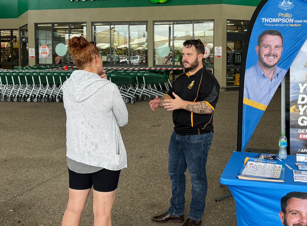 MOBILE OFFICE: Always a great afternoon catching up with locals at the North Shore Marketplace! Thanks to everyone who stopped by, crime and cost-of-living pressures were top issues raised. As always, I will continue to take the fight to Canberra and raise our issues!