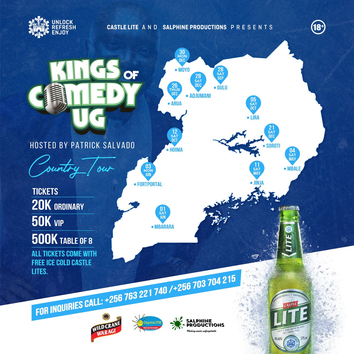 Mbale - Jinja We De de #TheKingsOfComedyCountryTour 😊