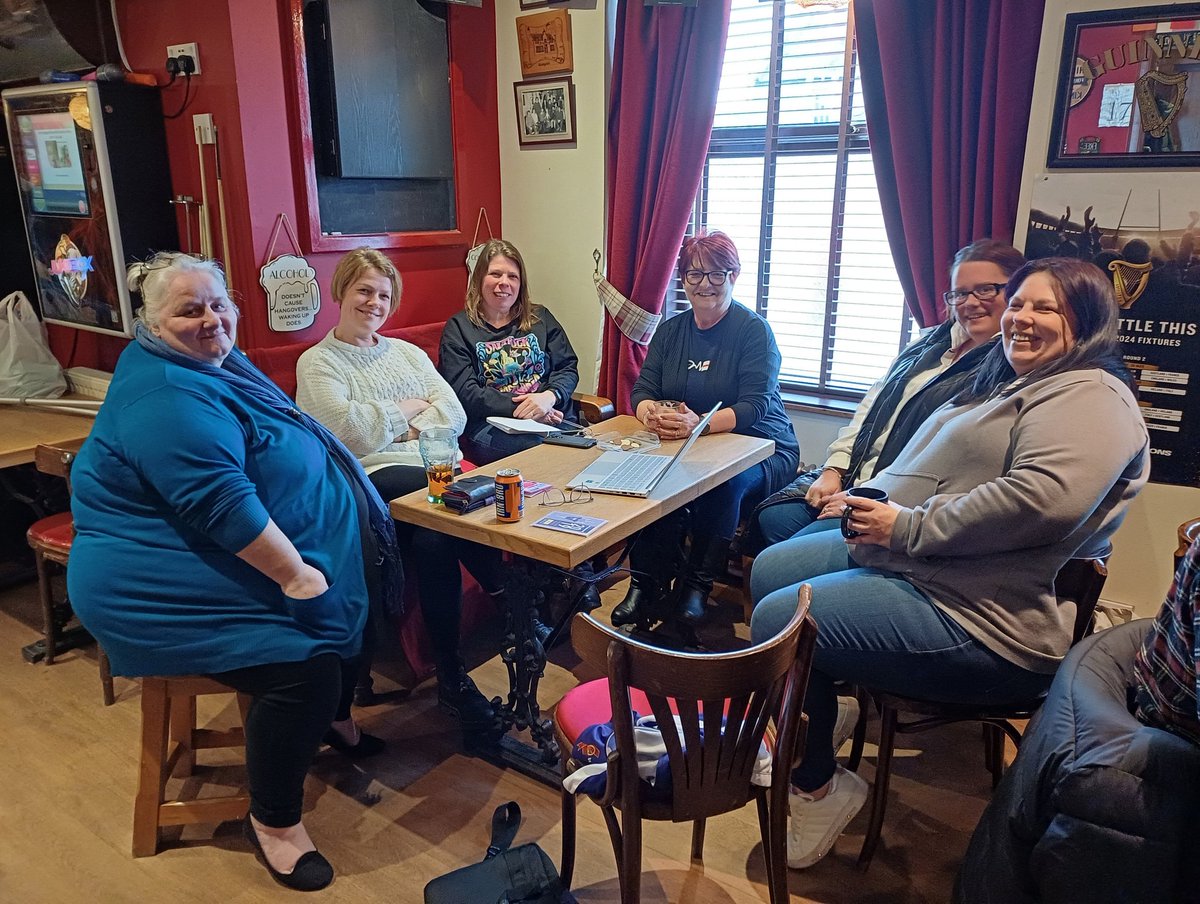 Stopped in to the Commercial Inn, Letham last night ...to meet local community events group. Letham will be checkpoint #1 on RtN 2024 will involve the community, local businesses and young people