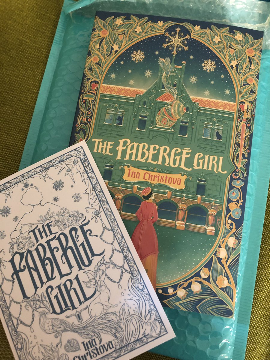 Huge thanks to @FMcMAssociates and @Ina_Christova for sending this beautiful proof of #TheFabergeGirl. Looks so intriguing!