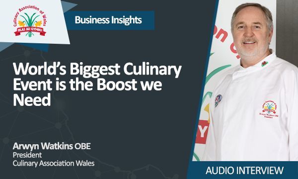 AUDIO SPECIAL 🚨 @WELSHCHEFS President Arwyn Watkins OBE discusses the opportunities for Welsh businesses at the upcoming Worldchefs Congress & Expo 2026 and this autumn’s Congress and Expo in Singapore. The ‘congress bell’ will be handed to Wales buff.ly/3U9P6u3