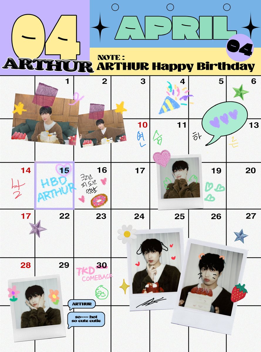 TheKingDom_GF's tweet photo. [ARTHUR👑]

HAPPY ARTHUR DAY!
아서를 닮아 따뜻한 봄🍀🩷

#짱아서_생일이다람쥐
#TheKingDom #더킹덤 #TKD
#ARTHUR #아서 #HBD_ARTHUR
#HAPPY_ARTHUR_DAY https://t.co/4HdsSG9tex