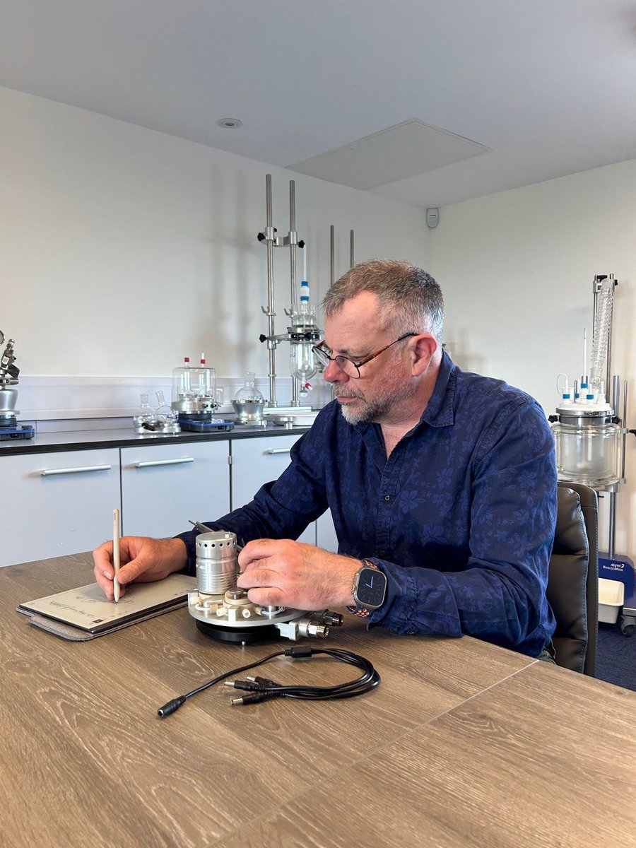 Asynt Managing Director @MartynFordham also heads up our R&D department. Our focus is on #collaboration with customers, academia and industry to improve our existing range while also expanding into new areas of #chemistry. Check out our products at Asynt.com.