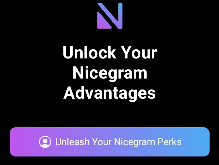 Yo Fam, ensure you're signed in to your @nicegramapp authenticator to access features like:

--- Your profile
--- Referral link
--- Gems balance

And additional functionalities.

#Nicegram #MessagingApp