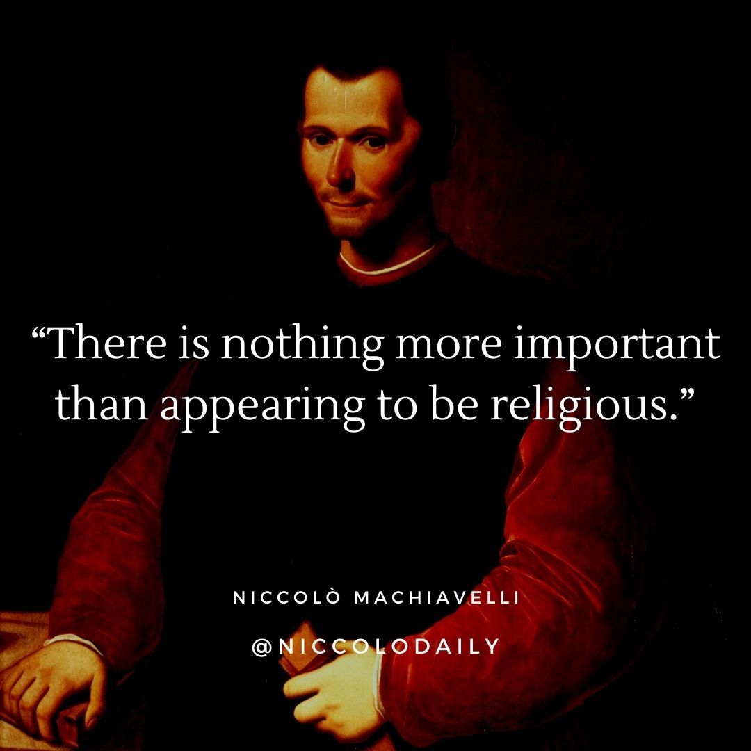 Niccolò Machiavelli | The Prince ⚔️ (@NiccoloDaily) on Twitter photo 2024-04-12 08:00:07