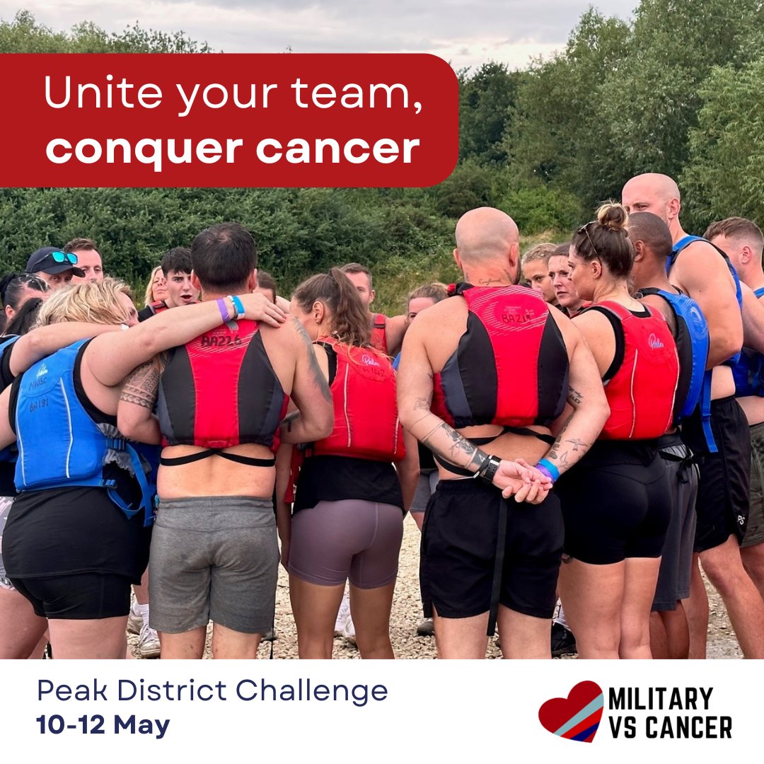 Not your typical meeting of minds, next month’s #PeakDistrictChallenge offers an excellent chance for individuals and professionals to connect while supporting a noble cause.

Learn more: militaryvscancer.com/peak-district-…