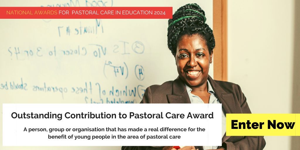 Do you know a person, group or org that has made a real difference in the area of pastoral care? ENTER/NOMINATE NOW! 'Outstanding Contribution to Pastoral Care' Award Enter the National Awards for Pastoral Care in Education 2024 napceawards.wufoo.com/forms/napce-aw… napce.org.uk/napce-awards-2…
