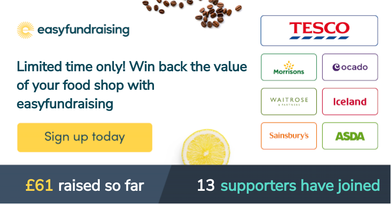 If you shop with Tesco, Morrisons, ASDA, Sainsbury's, Waitrose, Iceland or Ocado via #easyfundraising this month, you have the chance to WIN back the cost of your shop all whilst raising free donations for us! Join today: easyfundraising.org.uk/causes/kinergy